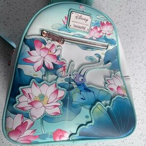 Disney Loungefly Mulan Floral Backpack